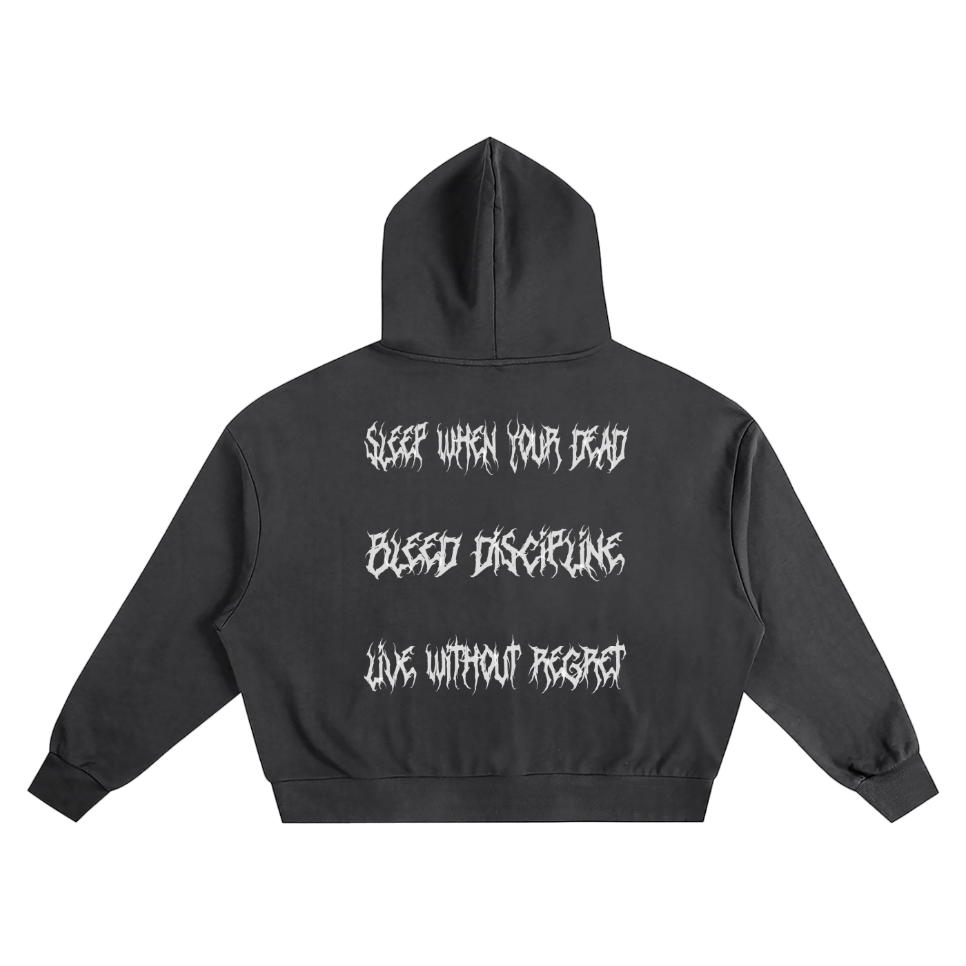 Boxy Hoodie (Champions Don’t Shut Down)