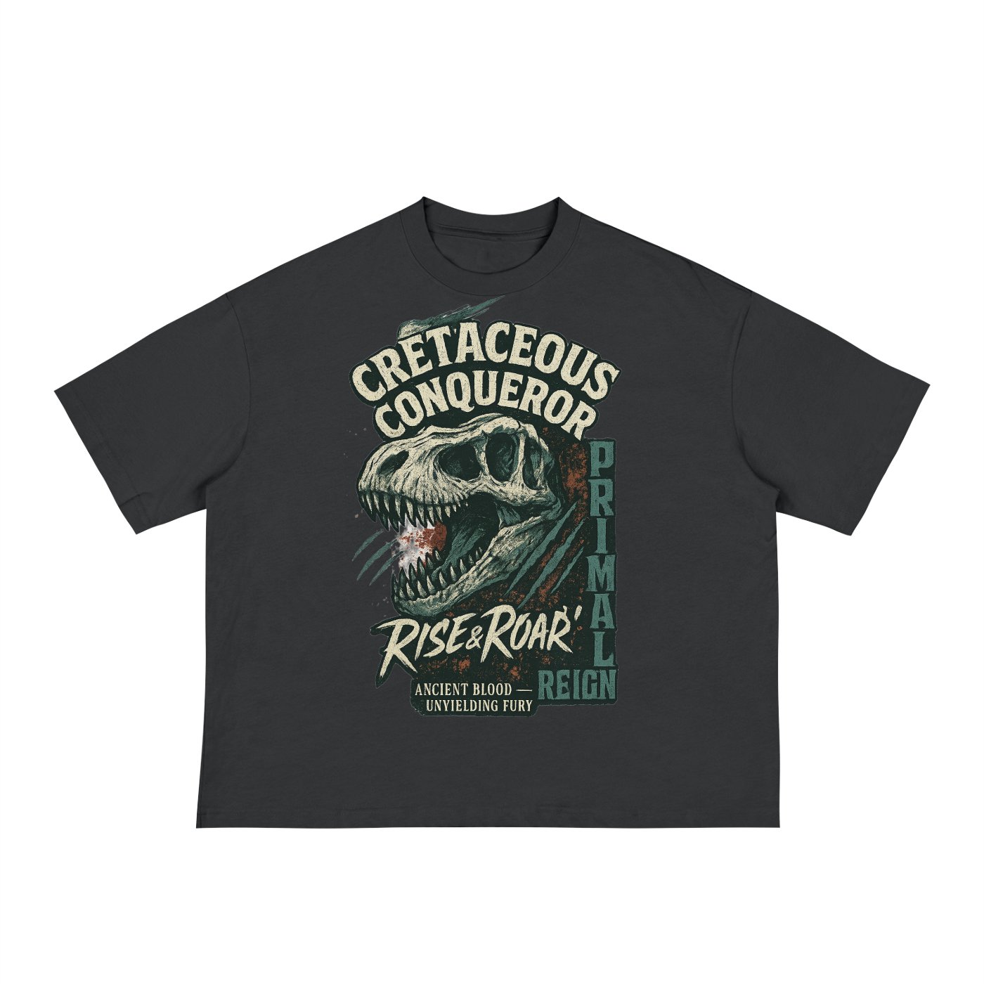 Boxy T-Shirt (Cretaceous Conqueror)