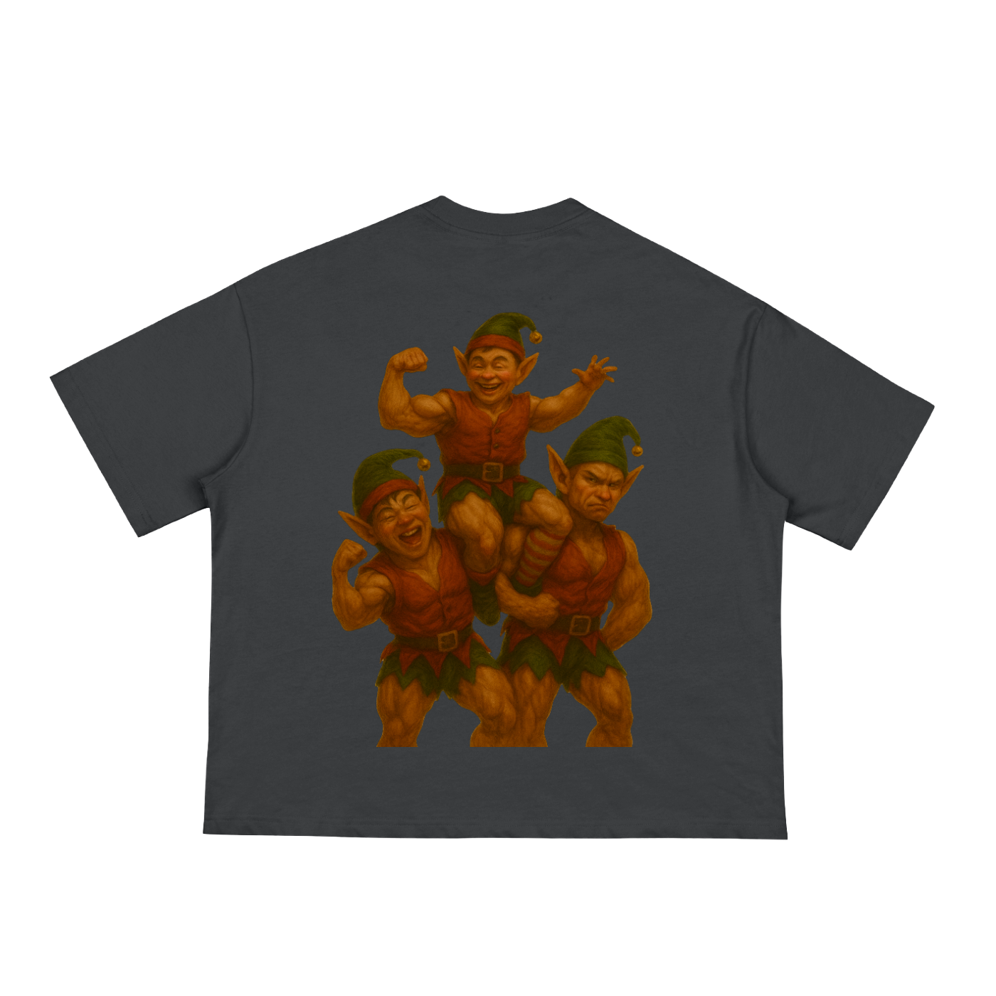Boxy T-Shirt (3 Buff Elfs)