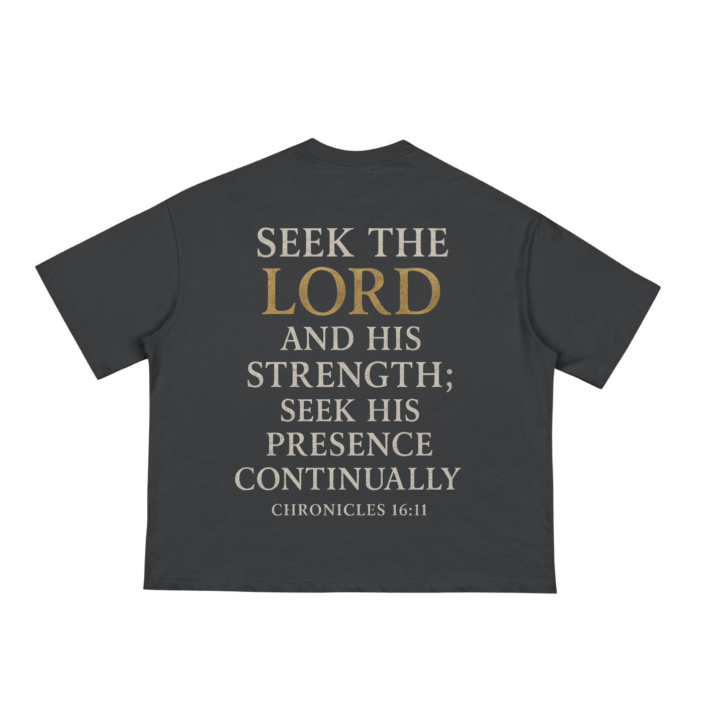 Boxy T-Shirt (Strength is Earned)
