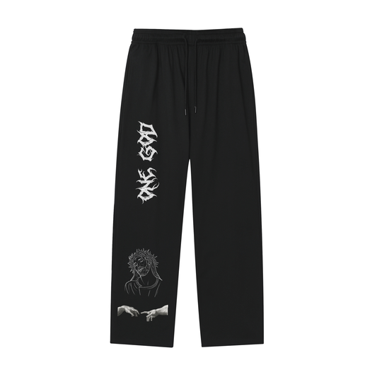 Mesh-Lined Quick-Dry Performance Athletic Leg Pants
