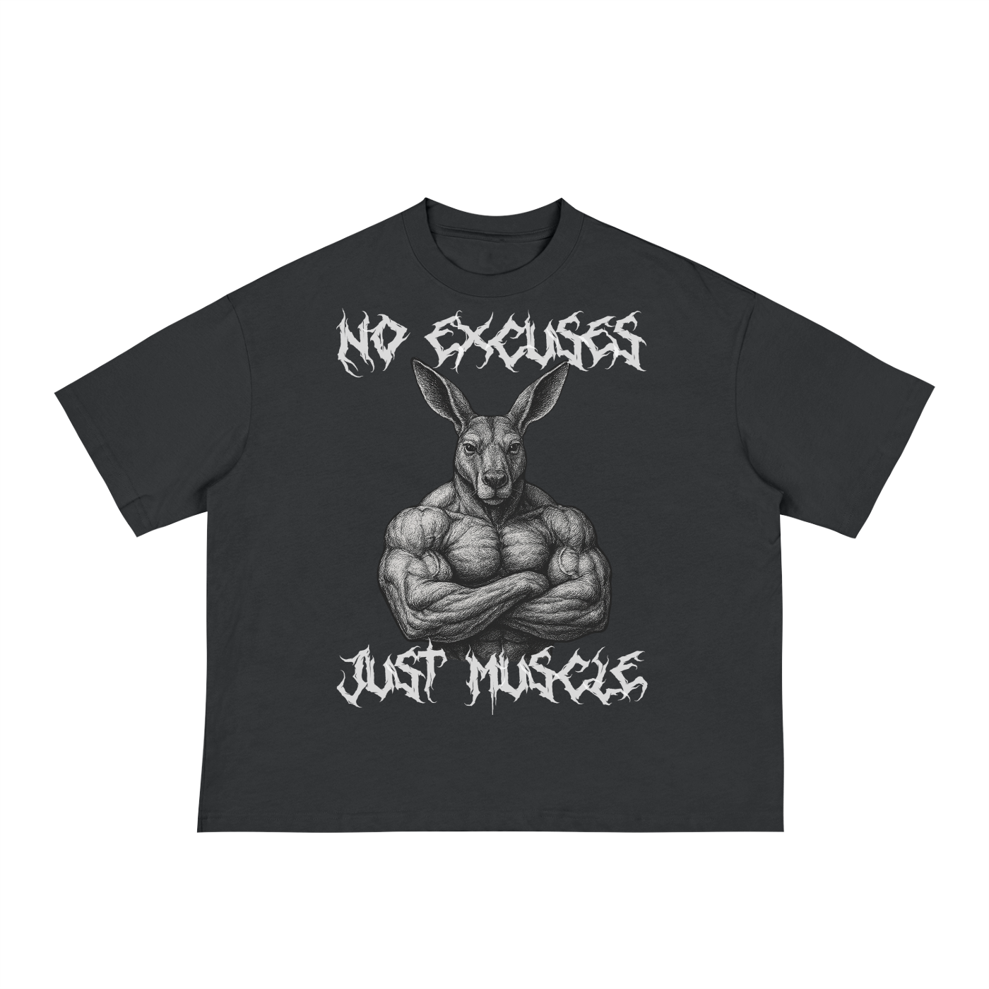 Boxy T-Shirt (No Excuses)