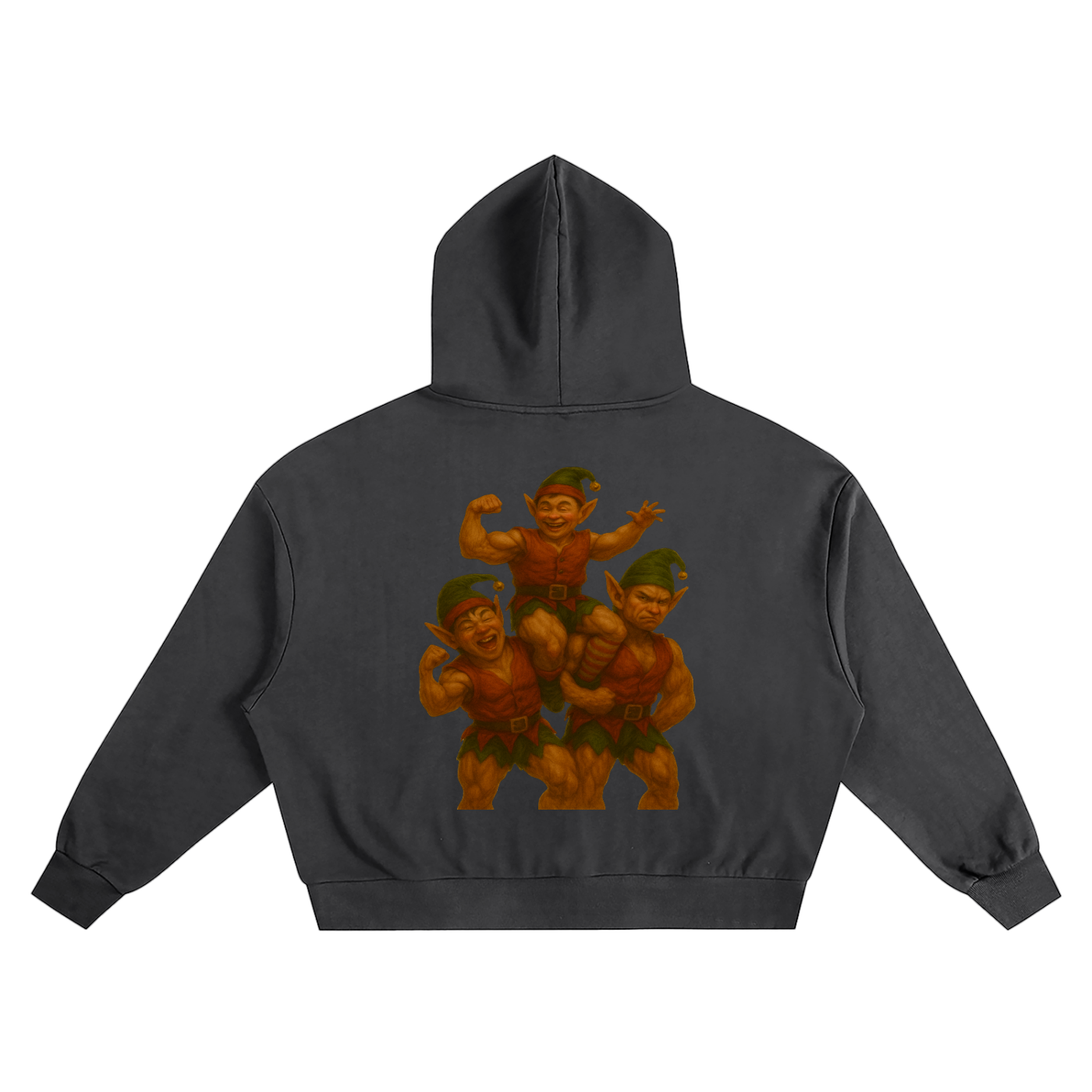 Boxy Hoodie (3 Buff Elfs)
